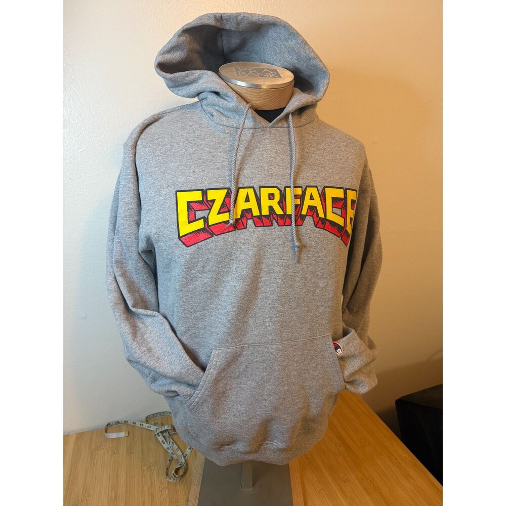 RARE Czarface Hip Hop Rap Merch Logo Pullover Hoodie Champion Eco Fleece